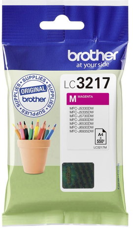 Brother LC-3217M #####Tinte Eredeti helyettesíti Brother LC-3217M Bíbor