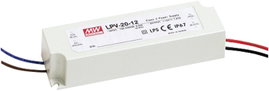 Mean Well LPV-20-12 LED transzformátor Állandó feszültségű 20 W 0 - 1.67 A 12 V/DC Fényerő-szabályoz