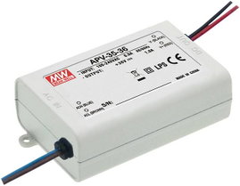 Mean Well APV-35-36 LED transzformátor Állandó feszültségű 36 W 0 - 1.0 A 36 V/DC Fényerő-szabályozó