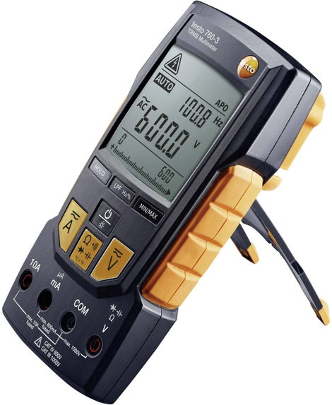 testo 760-3 Kézi multiméter digitális CAT III 1000 V, CAT IV 600 V Kijelző (digitek): 6000 3. kép