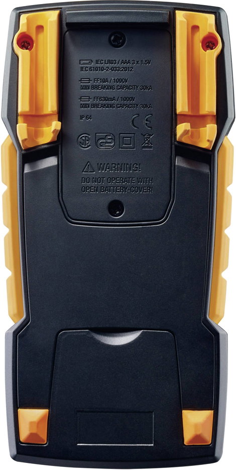 testo 760-3 Kézi multiméter digitális CAT III 1000 V, CAT IV 600 V Kijelző (digitek): 6000 5. kép
