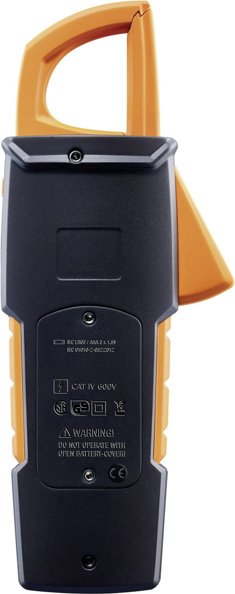 testo 770-1 Lakatfogó, Kézi multiméter digitális CAT III 1000 V, CAT IV 600 V Kijelző (digitek): 400 6. kép