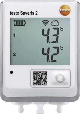 testo 0572 2032 Saveris 2-T2 Hőmérséklet adatgyűjtő Mérési méret Hőmérséklet -50 - 150 °C