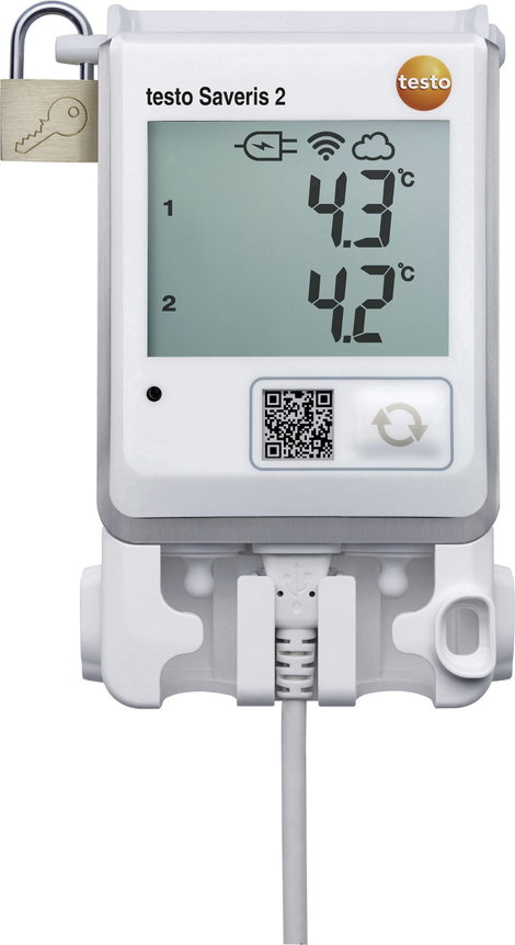 testo 0572 2032 Saveris 2-T2 Hőmérséklet adatgyűjtő Mérési méret Hőmérséklet -50 - 150 °C 3. kép