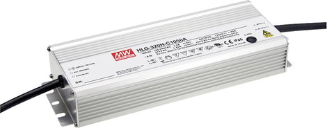 Mean Well HLG-320H-C700B LED meghajtó Állandó feszültségű 299.6 W 700 mA 214 - 428 V/DC Dimmelhető, 2. kép