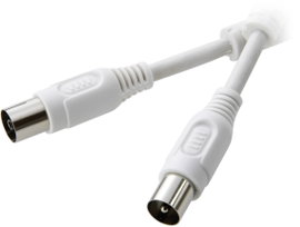 SpeaKa Professional Antennák Csatlakozókábel [1x Antennadugó, 75 Ω - 1x Antennacsatlakozó alj, 75 Ω]