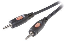 SpeaKa Professional SP-7870216 Jack Audio Csatlakozókábel [1x Jack dugó, 3,5 mm-es - 1x Jack dugó, 3