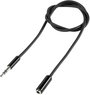 SpeaKa Professional SP-7870468 Jack Audio Hosszabbítókábel [1x Jack dugó, 3,5 mm-es - 1x Jack alj, 3 2. bélyegkép