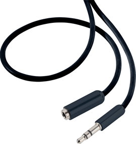 SpeaKa Professional SP-7870692 Jack Audio Hosszabbítókábel [1x Jack dugó, 3,5 mm-es - 1x Jack alj, 3