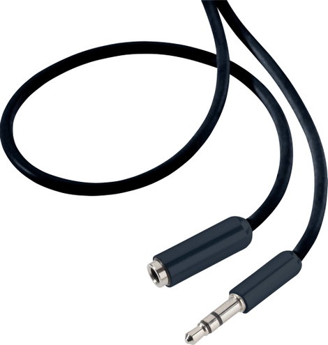 SpeaKa Professional SP-7870692 Jack Audio Hosszabbítókábel [1x Jack dugó, 3,5 mm-es - 1x Jack alj, 3
