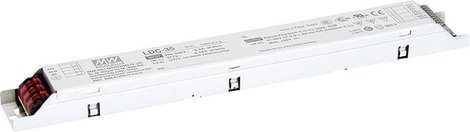 Mean Well LDC-35DA LED meghajtó Állandó teljesítmény 35 W 300 - 1000 mA 27 - 56 V/DC Dali, Gyúlékony 2. kép