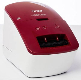 Brother QL-600R Címkenyomtató Termodirekt 300 x 600 dpi Etikett szélesség (max.): 62 mm USB