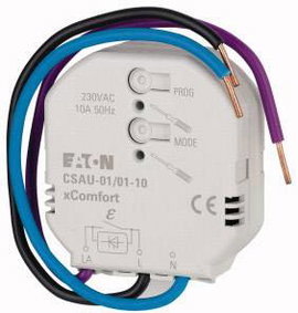 CSAU-01/01-10 Eaton xComfort Kapcsoló működtető Kapcsolási teljesítmény (max.) 2300 W