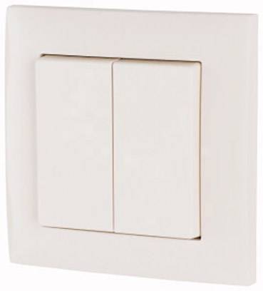 CPAD-00/194 Eaton xComfort 2 csatornás Fali nyomógomb Fehér