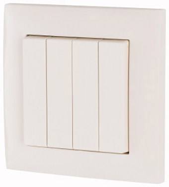 CPAD-00/195 Eaton xComfort 4 csatornás Fali nyomógomb Fehér