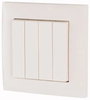 CPAD-00/195 Eaton xComfort 4 csatornás Fali nyomógomb Fehér bélyegkép