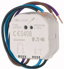 Beépíthető vezeték nélküli kapcsoló max. 1840 W, Eaton xComfort CSAU-01/02 240694