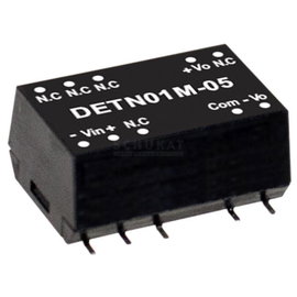 Mean Well DETN01M-15 DC/DC feszültségváltó modul 34 mA 1 W Kimenetek száma: 2 x Tartalom, tartalmi e