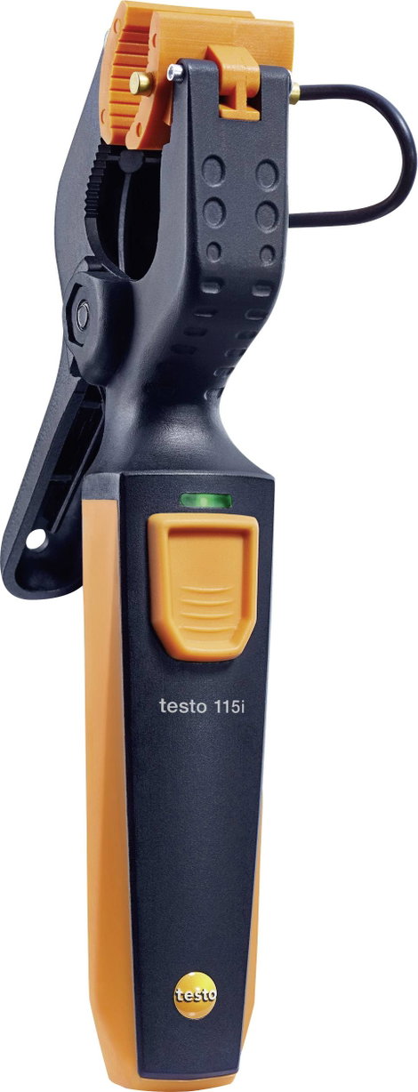 Okostelefonnal vezérelhető csőhőmérséklet érzékelő -40 ... +150 °C, Testo 115i 6. kép
