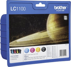 Brother LC-1100 #####Tinte Eredeti Fekete, Cián, Bíbor, Sárga