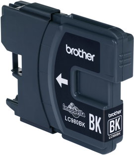 Brother Tinta Tintenpatrone Eredeti Fekete LC980BK