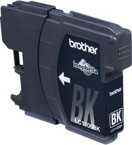 Brother LC-1100BK #####Tinte Eredeti helyettesíti Brother LC-1100BK Fekete