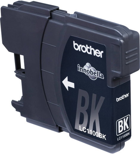Brother LC-1100BK #####Tinte Eredeti helyettesíti Brother LC-1100BK Fekete