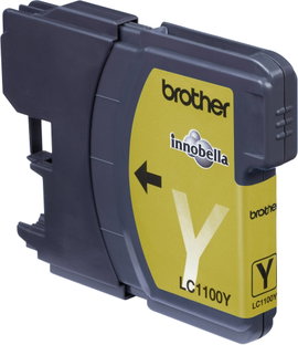 Brother LC-1100Y #####Tinte Eredeti helyettesíti Brother LC-1100Y Sárga