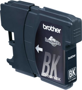 Brother LC-1100HYBK #####Tinte Eredeti helyettesíti Brother LC-1100HYBK Fekete