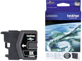 Brother LC-985BK #####Tinte Eredeti helyettesíti Brother LC-985BK Fekete