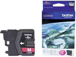 Brother Tinta Tintenpatrone Eredeti Bíbor LC985M