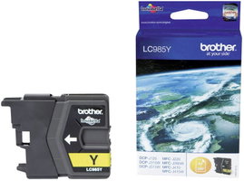 Brother Tinta Tintenpatrone Eredeti Sárga LC985Y