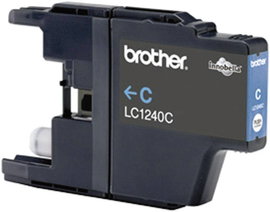 Brother Tinta Tintenpatrone Eredeti Cián LC1240C