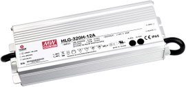 Mean Well HLG-320H-24 LED meghajtó, LED transzformátor Állandó feszültségű, Állandó áramú 320 W 13.3