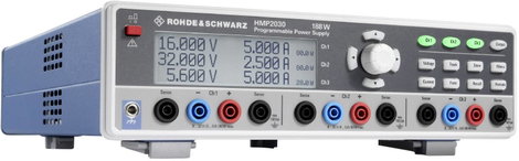 Rohde & Schwarz HMP2030 Labortápegység, szabályozható 32 V (max.) 5 A (max.) 188 W Távirányítható, P