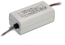 Mean Well APC-12-350 LED meghajtó Állandó áramú 12 W 0.35 A 9 - 36 V/DC Fényerő-szabályozó nélkül, T