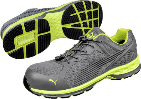 PUMA FUSE MOTION 2.0 GREEN LOW 643880-46 ESD Biztonsági cipő S1P Cipőméret (EU): 46 Szürke, Zöld 1 d