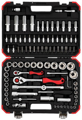 Dugókulcs készlet 1/4 + 1/2, 94 részes, Gedore RED R46003094 3300057