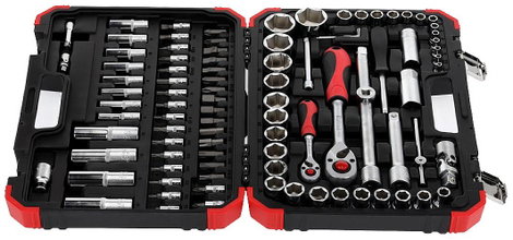 Dugókulcs készlet 1/4 + 1/2, 94 részes, Gedore RED R46003094 3300057 4. kép