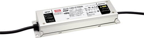Mean Well ELG-150-C1400B-3Y LED meghajtó Állandó áramú 105 W 1400 mA 54 - 107 V/DC 3-az-1-ben fényer