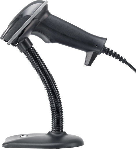 Renkforce LS6320E USB-Kit Vonalkód olvasó Vezetékes 1D Lézer Fekete Kézi szkenner USB 2. kép