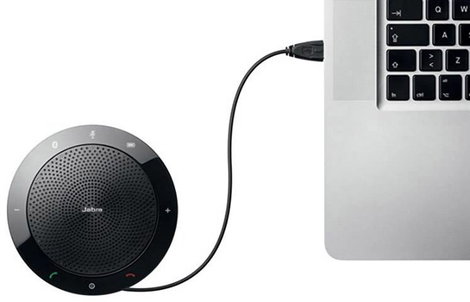 Bluetoothos konferencia kihangosító, USB 2.0, fekete, Jabra Speak 510 UC 2. kép