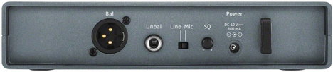 Sennheiser XSW 1-825-E Vezeték nélküli mikrofon készlet Átviteli mód:Rádiójel vezérlésű Csíptetővel 5. kép