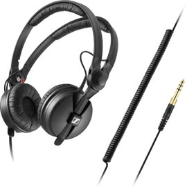 Sennheiser HD 25 Plus DJ On Ear fejhallgató Vezetékes Fekete