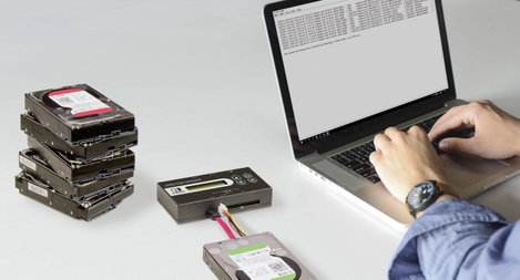 Merevlemez törlő állomás Renkforce TP100 Evidence Eraser SATA, IDE 14. kép