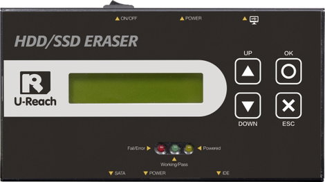Merevlemez törlő állomás Renkforce TP100 Evidence Eraser SATA, IDE