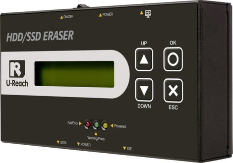 Merevlemez törlő állomás Renkforce TP100 Evidence Eraser SATA, IDE 7. kép