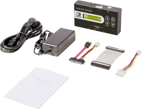 Merevlemez törlő állomás Renkforce TP100 Evidence Eraser SATA, IDE 8. kép
