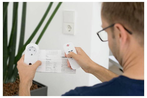 Brennenstuhl Comfort-Line 1507050 Dugalj készlet vezeték nélküli Beltér 1000 W 2. kép