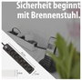Brennenstuhl 1153250020 Elosztó kapcsolóval 5 részes Fehér, Fekete Védőérintkezős 1 db 5. bélyegkép